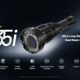 Nitecore P35i Ultra Long Distance Dual Beam LEP Flashlight