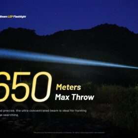 Nitecore P35i Ultra Long Distance Dual Beam LEP Flashlight