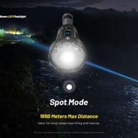 Nitecore P35i Ultra Long Distance Dual Beam LEP Flashlight