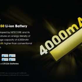 Nitecore NL1840HP High Performance Rechargeable Battery