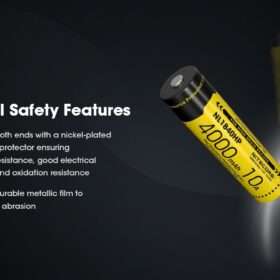 Nitecore NL1840HP High Performance Rechargeable Battery