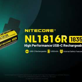 Nitecore NL1816R Rechargeable Battery