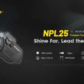 Nitecore NPL25 Compact Tactical Light