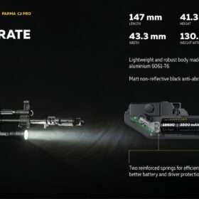 Armytek Parma C2 Pro Tactical Flashlight