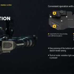 Armytek Parma C2 Pro Tactical Flashlight
