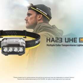 Nitecore HA23 UHE MCT Lightweight AA Headlamp
