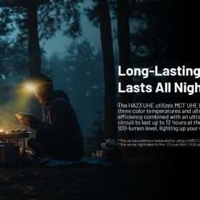 Nitecore HA23 UHE MCT Lightweight AA Headlamp