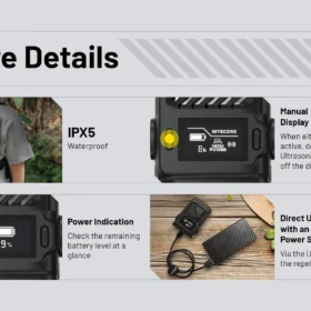 Nitecore EMR25 Multipurpose Portable Electronic Repeller