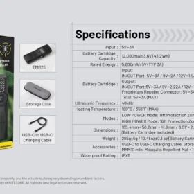 Nitecore EMR25 Multipurpose Portable Electronic Repeller