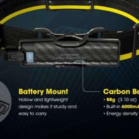 Carbon Battery 6K Extended Headlamp Runtime Kit