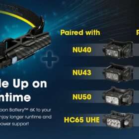 Carbon Battery 6K Extended Headlamp Runtime Kit