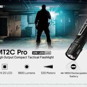 MT2C PRO Compact Tactical Flashlight