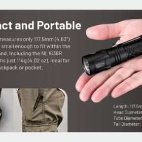 MT2C PRO Compact Tactical Flashlight