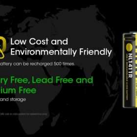 Nitecore NL1411R Rechargeable Battery