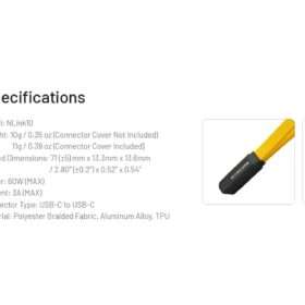 NLink10 USB-C Magnetic Fast Charging Cable