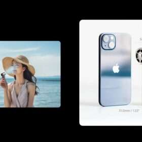 Mini High-Speed Handheld Fan NEF01