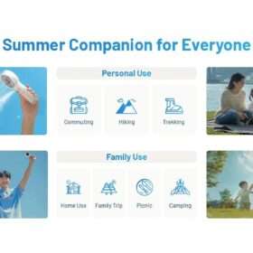 izzCool™ 30 Foldable Air Conditioner Fan