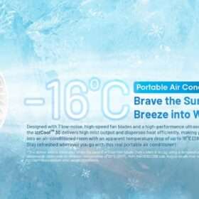 izzCool™ 30 Foldable Air Conditioner Fan