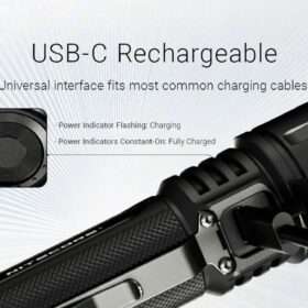 Nitecore EX7 Variable Beam Pattern Flashlight