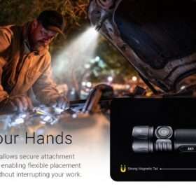 Nitecore EX7 Variable Beam Pattern Flashlight