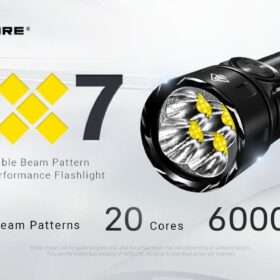 Nitecore EX7 Variable Beam Pattern Flashlight