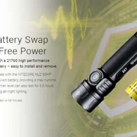Nitecore EX7 Variable Beam Pattern Flashlight