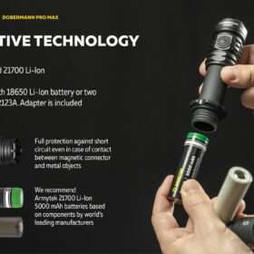 Armytek Doberman Pro Max Tactical Flashlight