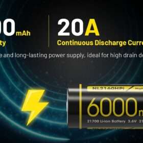 Nitecore NL2160HPi High Performance i-Series Battery