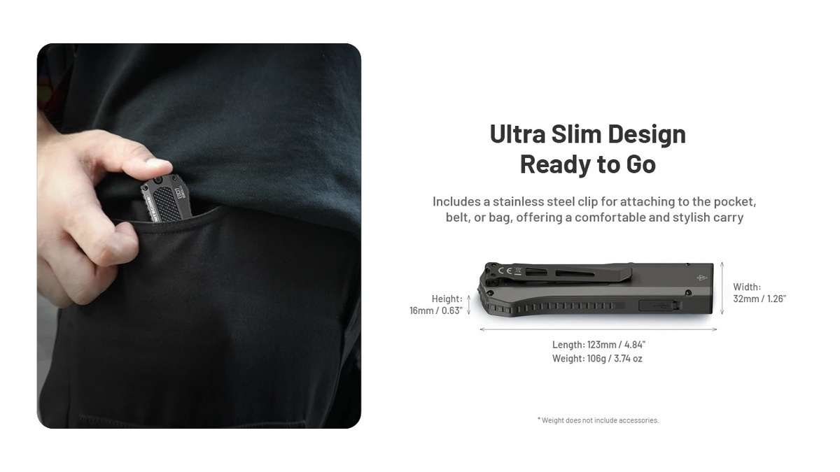 Nitecore EDC17 Ultra Slim EDC Flashlight