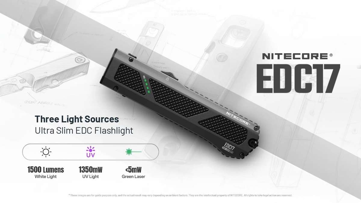 Nitecore EDC17 Ultra Slim EDC Flashlight