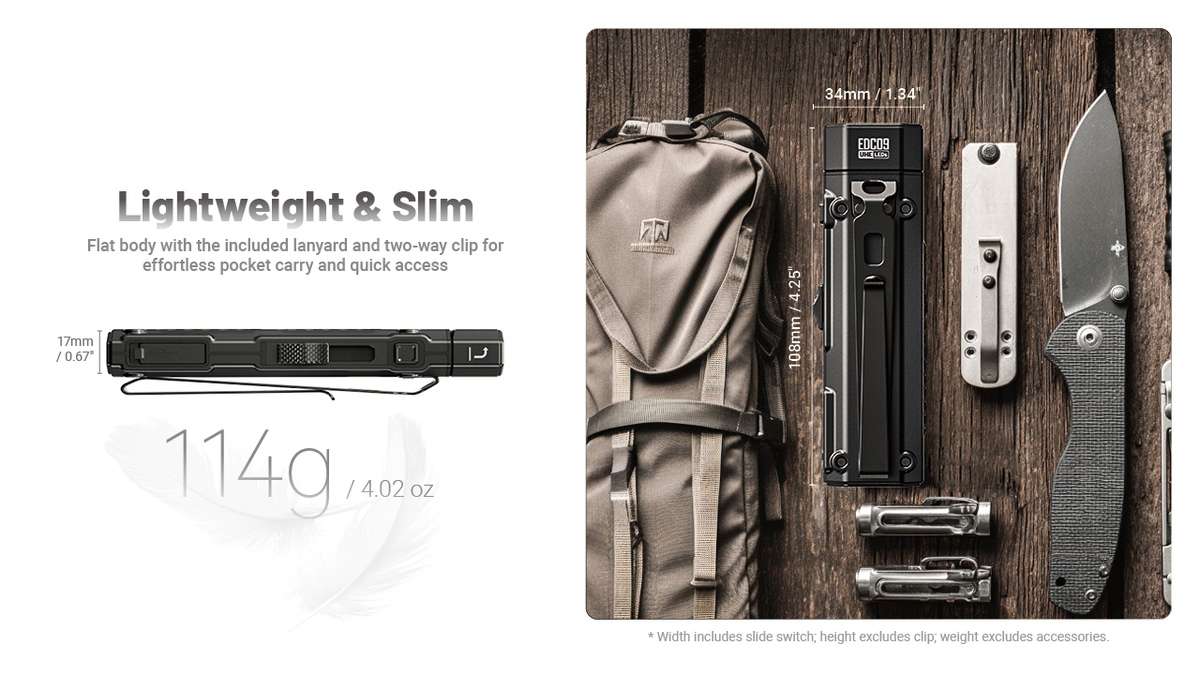 Nitecore EDC09 Flashlight