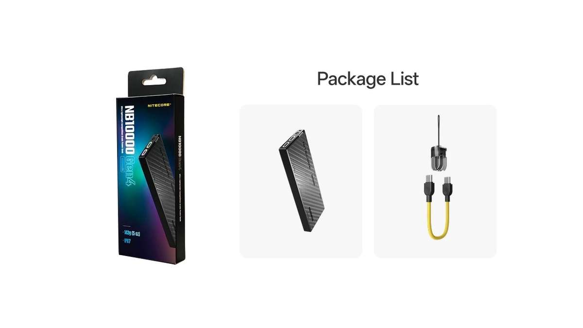 Nitecore NB10000 GEN4 Power Bank