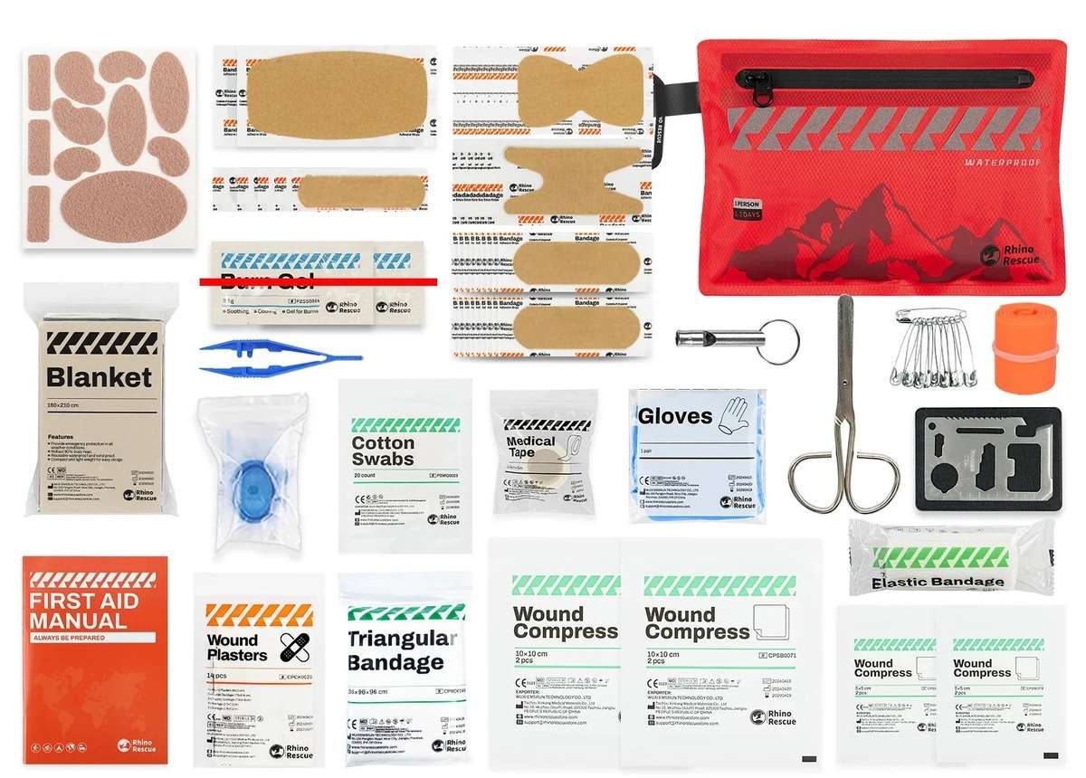 Rhino Rescue Guard Waterproof First Aid Kit