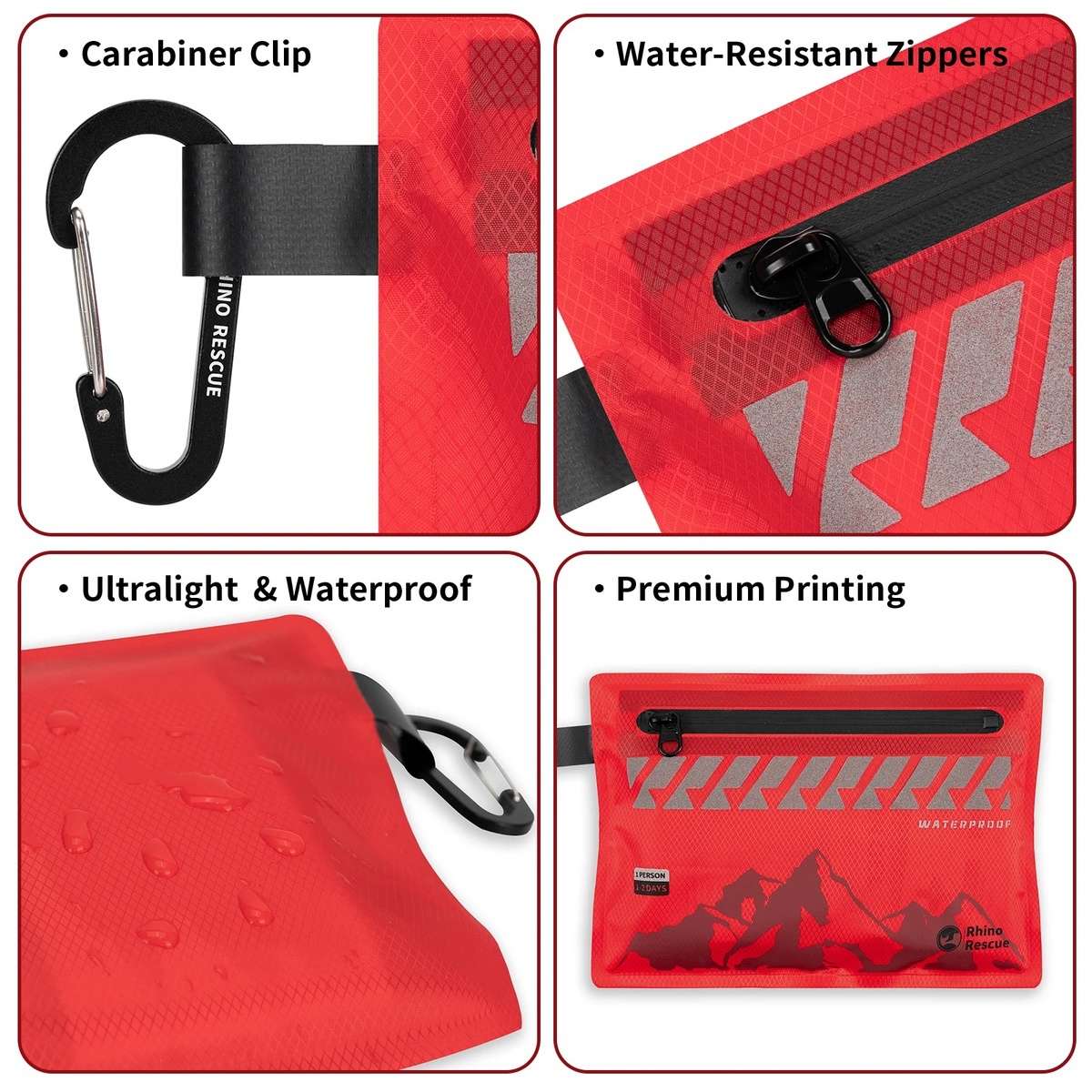 Rhino Rescue Guard Waterproof First Aid Kit