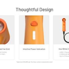Nitecore NEF nano Palm-Sized Handheld Fan
