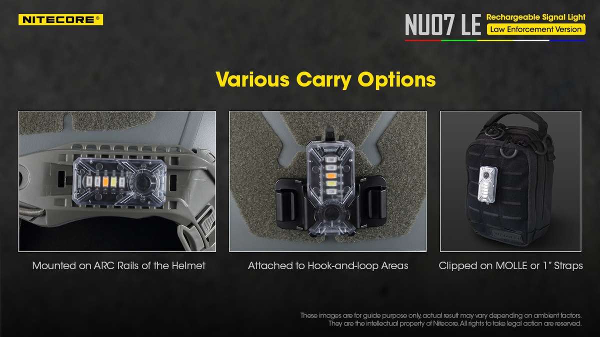 Nitecore NU07 LE Law Enforcement Signal Light