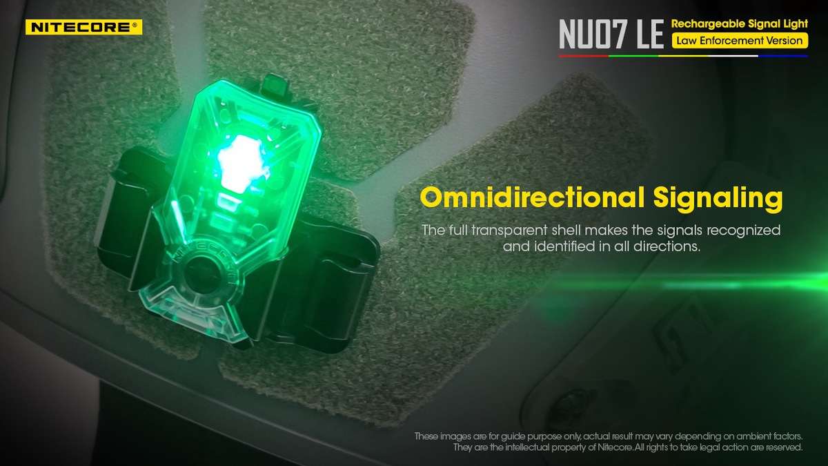 Nitecore NU07 LE Law Enforcement Signal Light