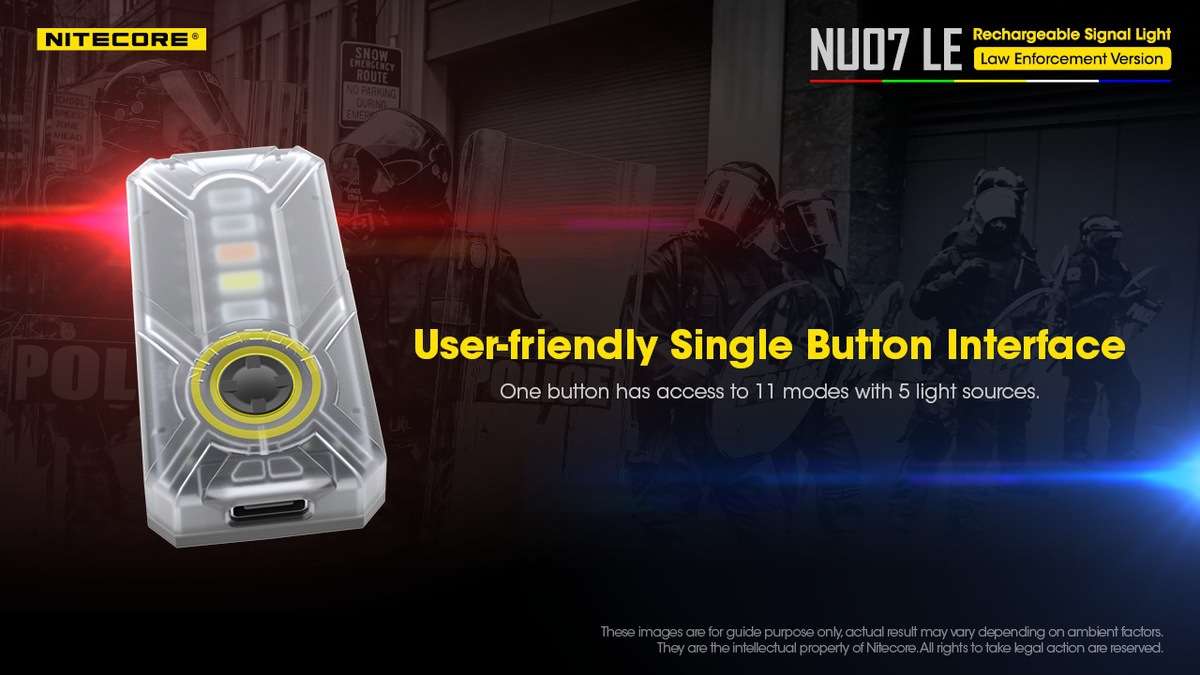 Nitecore NU07 LE Law Enforcement Signal Light
