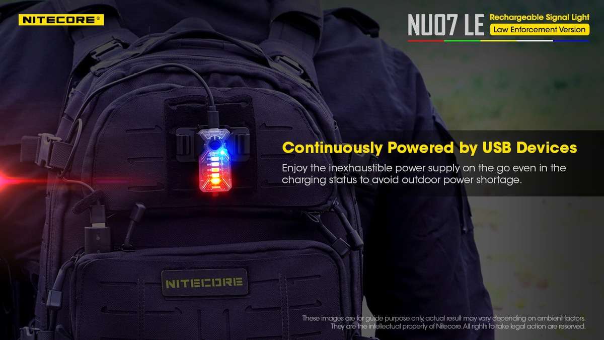 Nitecore NU07 LE Law Enforcement Signal Light