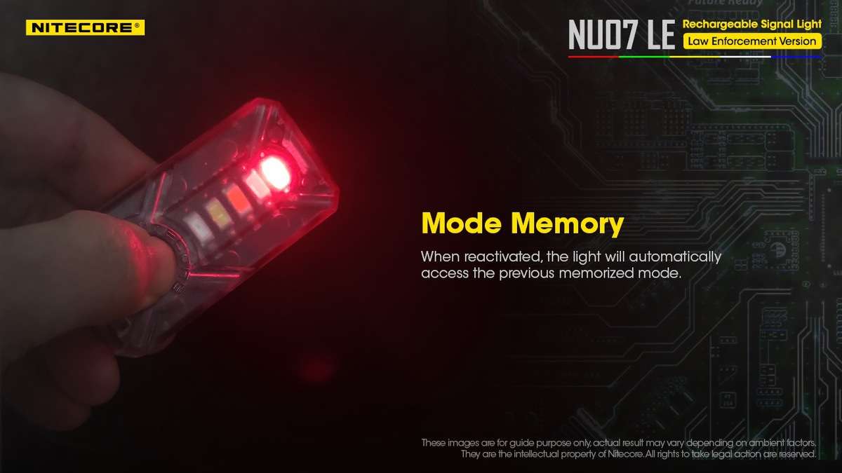 Nitecore NU07 LE Law Enforcement Signal Light