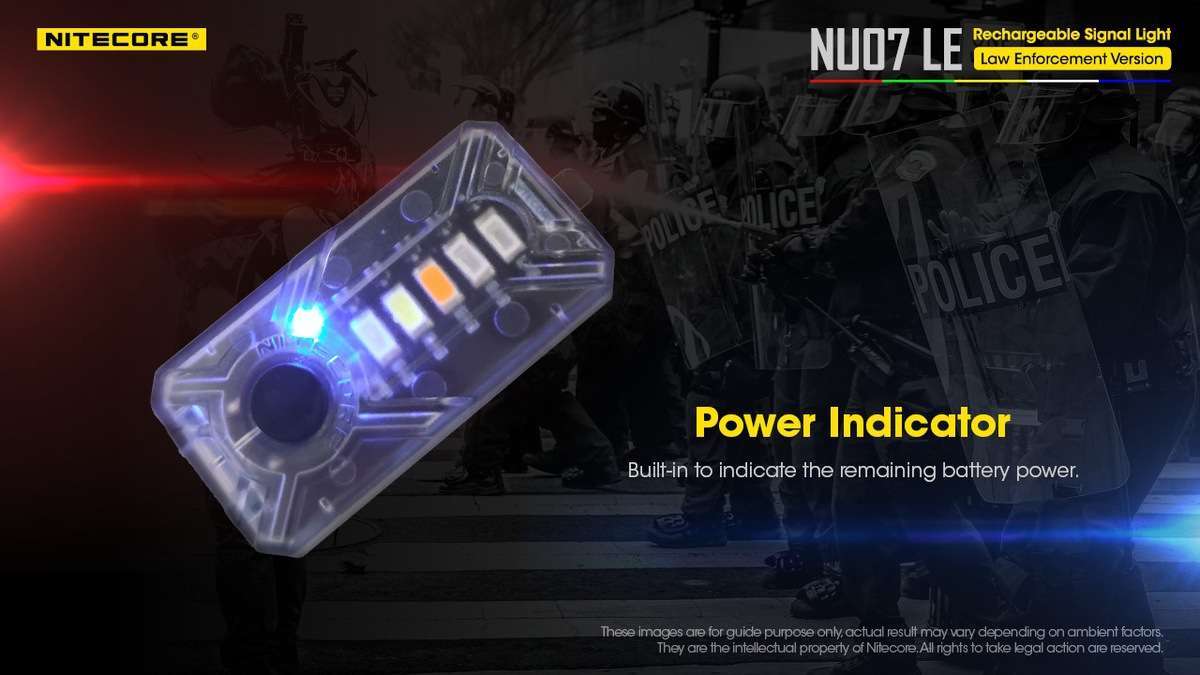Nitecore NU07 LE Law Enforcement Signal Light