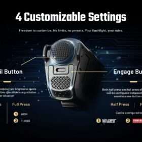 Nitecore P27iX Variable Beam Pattern Tactical Flashlight