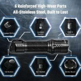 Nitecore P27iX Variable Beam Pattern Tactical Flashlight
