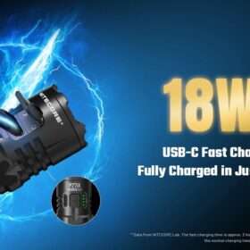 Nitecore P27iX Variable Beam Pattern Tactical Flashlight