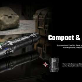 Nitecore P27iX Variable Beam Pattern Tactical Flashlight