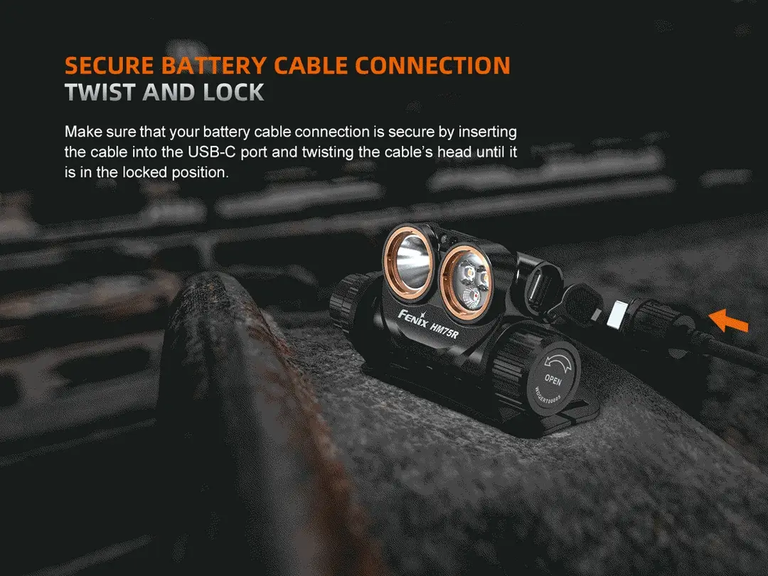 Fenix HM75R Rechargeable Headlamp - Image 10