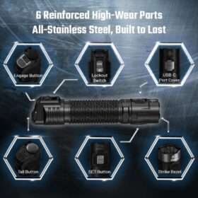 Nitecore P17iX Variable Beam Pattern Tactical Flashlight