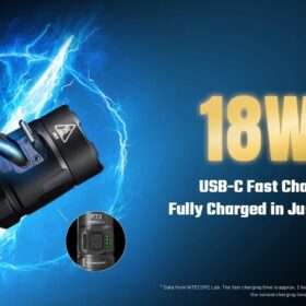 Nitecore P17iX Variable Beam Pattern Tactical Flashlight