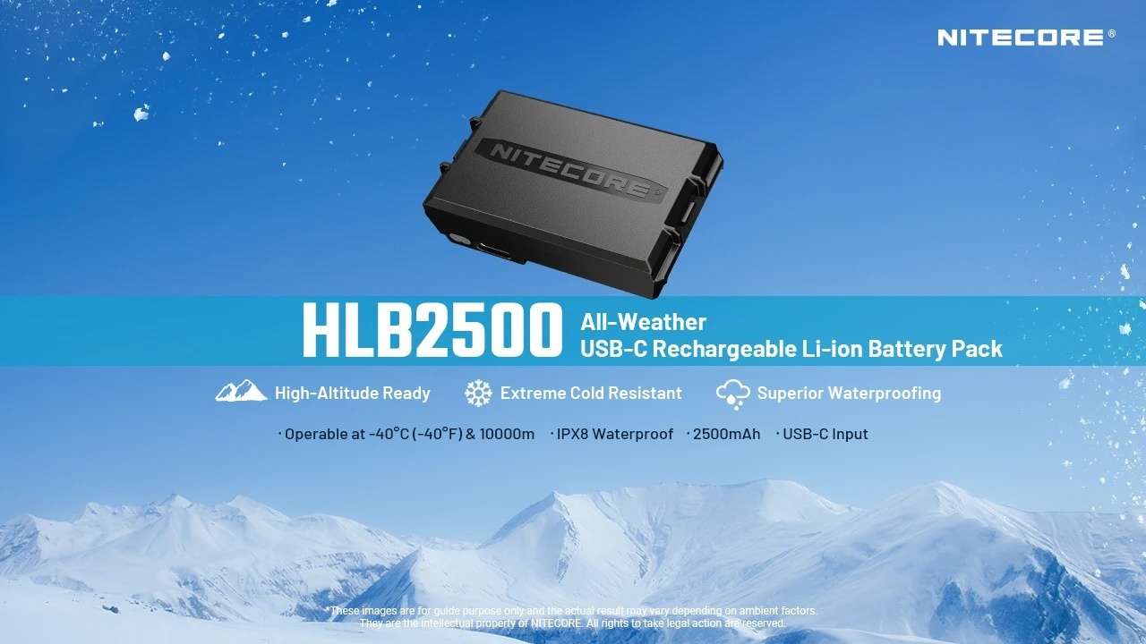 Nitecore HLB2500 All-Weather Li-ion Battery Pack - Image 3