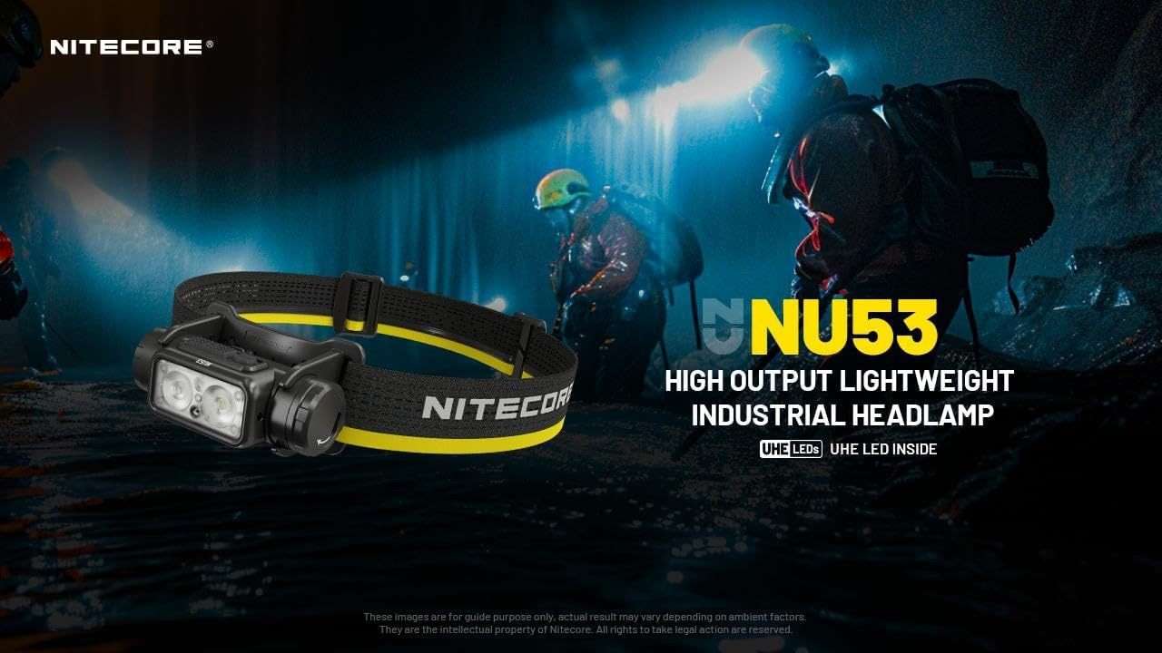 Nitecore NU53 Lightweight Industrial Headlamp